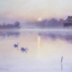 D F Dane - Norfolk Broads art exhibition