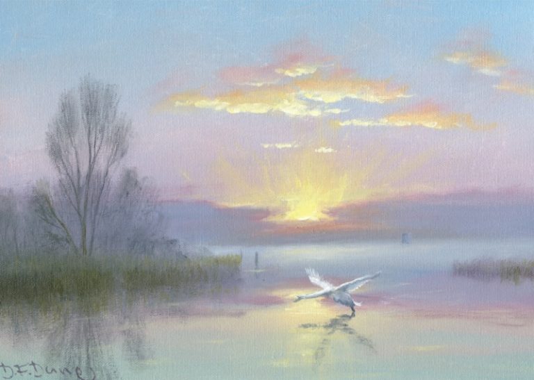 First Light Heigham Sounds - David Dane Art